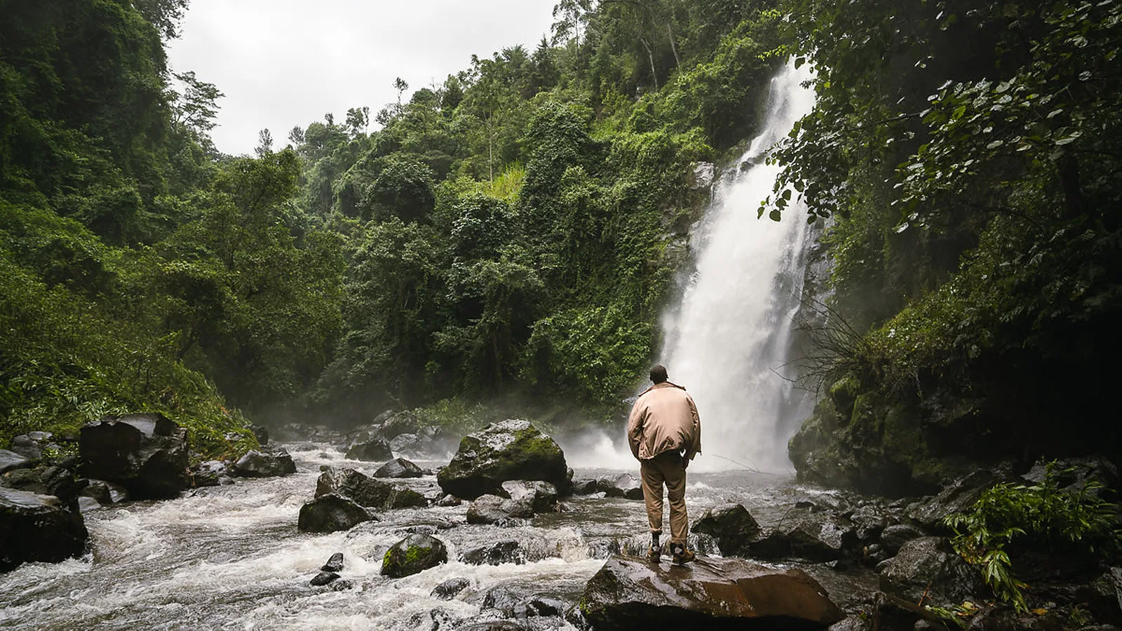 From Kilimanjaro Airport JRO: 1 Day Marangu Village and Waterfalls Tour with Local Guide